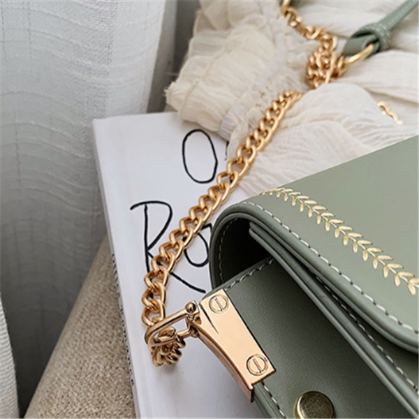 Versatile Chain Shoulder Crossbody Bag, Fresh Style