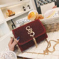 Fringe Crossbody Bag, Small Square Bag, Shoulder Bag