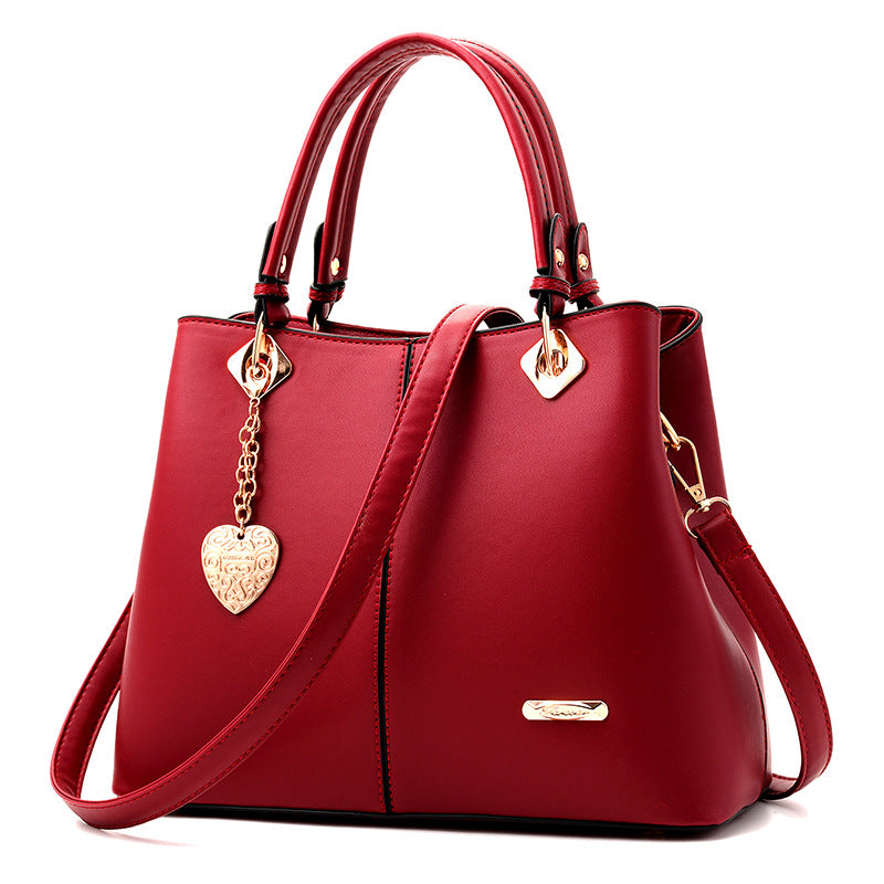 Fashionable Women's Bucket Bag - Shoulder & Tote Style