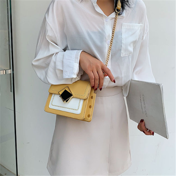 Versatile Chain Shoulder Crossbody Bag, Fresh Style