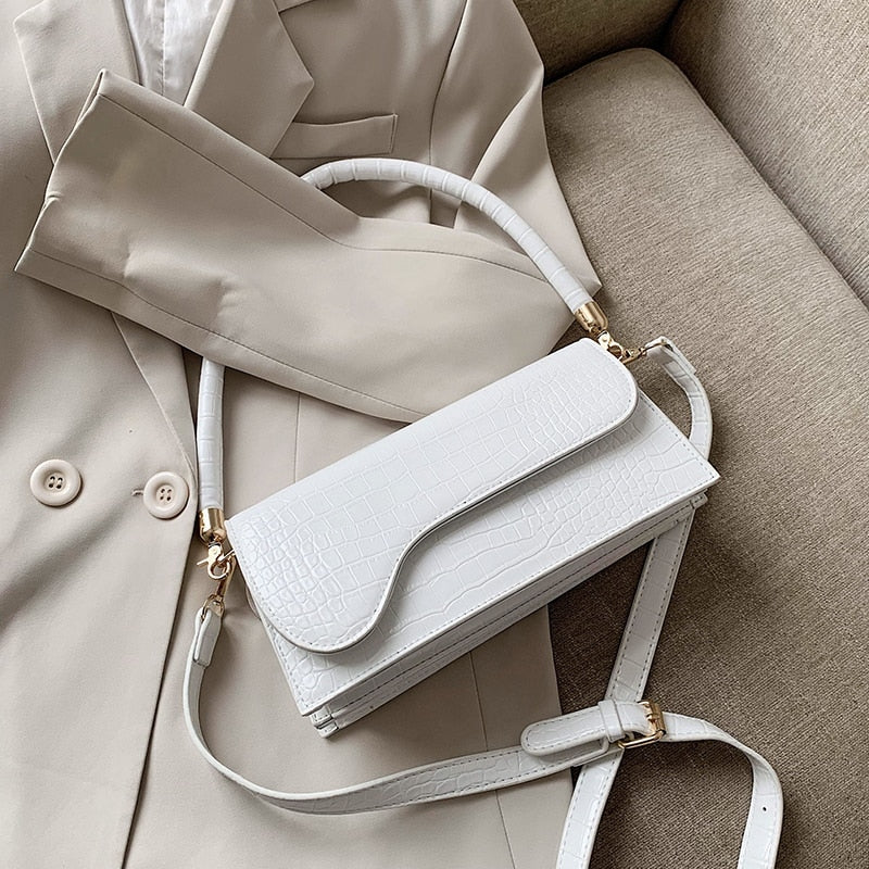 Chic Summer Shoulder Bag - Retro Style Crossbody Bag