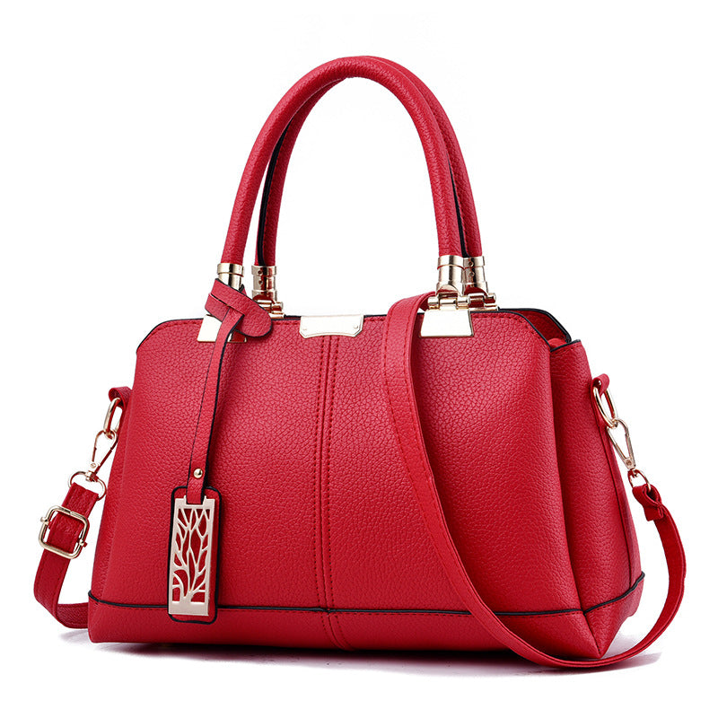 Trendy Pure Color Korean Style Women's Bag