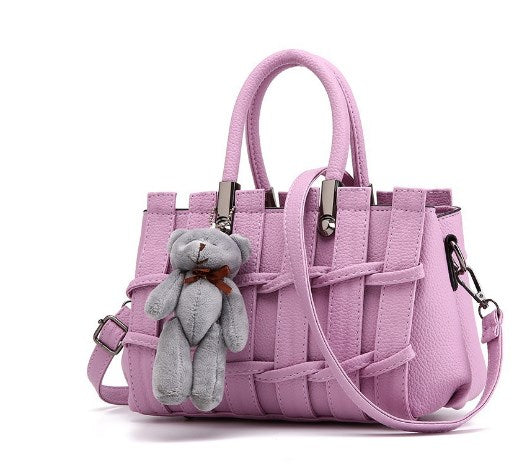 Stylish 2018 Women's Shoulder and Handbag with Charm