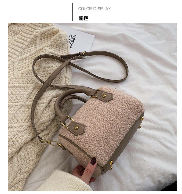 Fashionable Boston Bag - Versatile Shoulder Crossbody