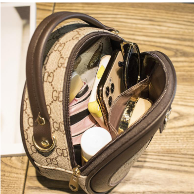 Korean Style Women's Round Crossbody Bag