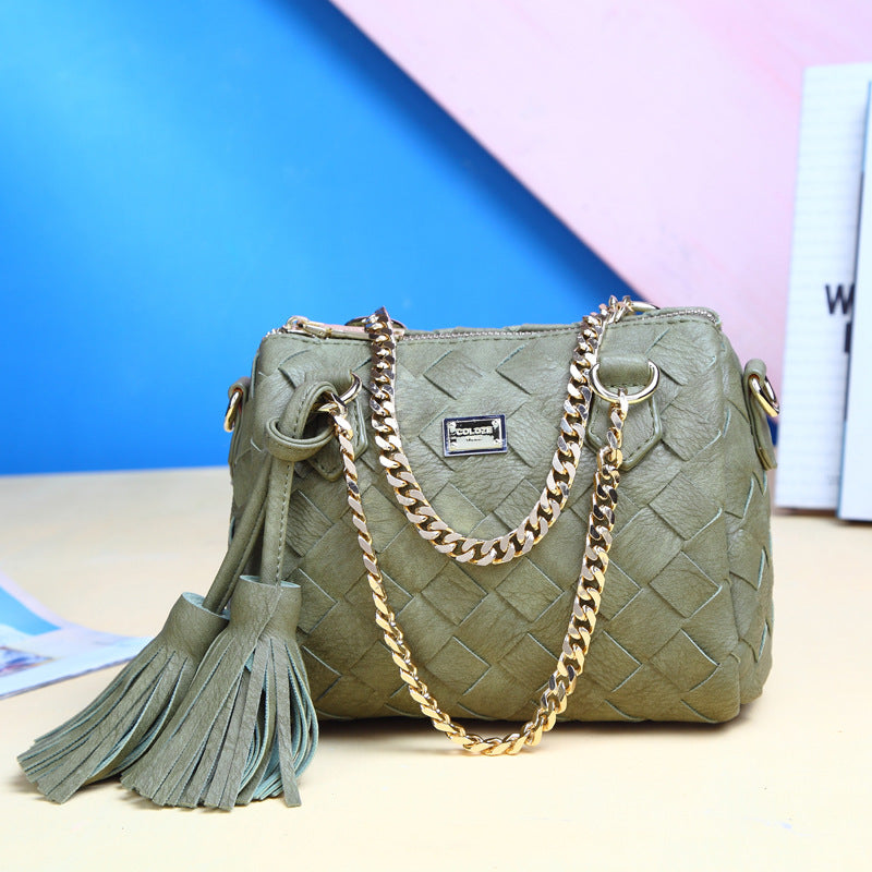 Retro PU Handbag Shoulder & Crossbody Bag