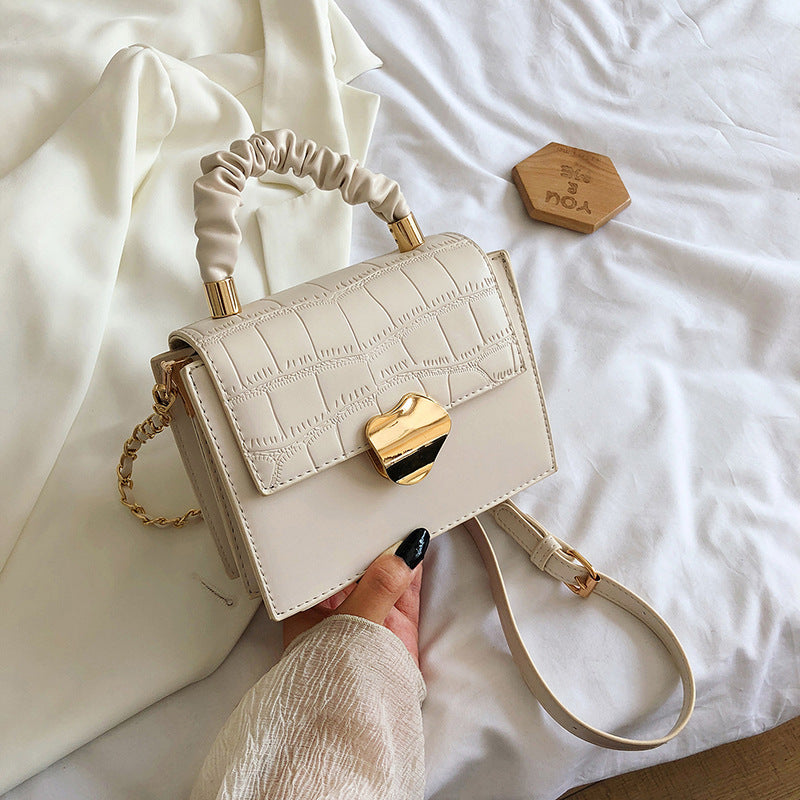 Portable Small Square Messenger Bag