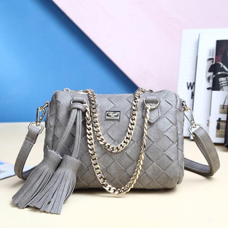 Retro PU Handbag Shoulder & Crossbody Bag