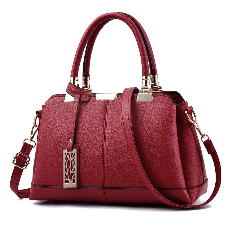 Trendy Pure Color Korean Style Women's Bag
