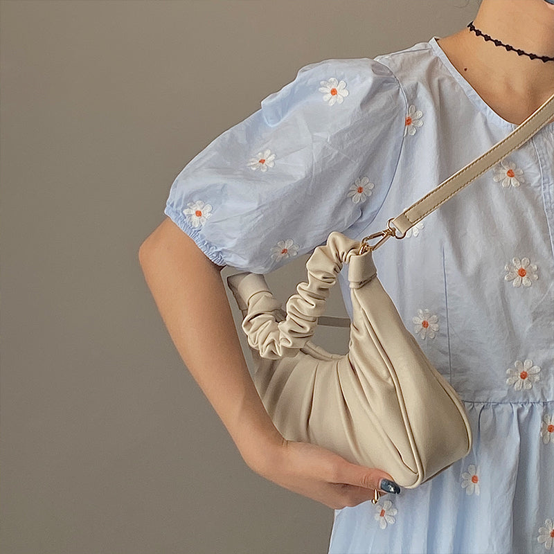Cloud Pleated Women's Shoulder Crossbody Bag
