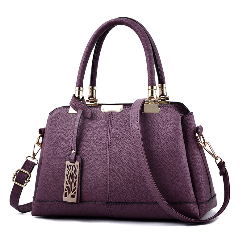 Trendy Pure Color Korean Style Women's Bag