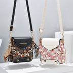 Trendy Women's Single Shoulder Messenger Bag for Phones