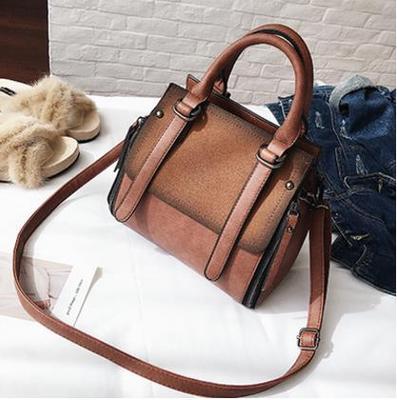 Frosted Convertible Bucket Tote Bag