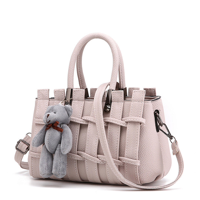 Stylish 2018 Women's Shoulder and Handbag with Charm