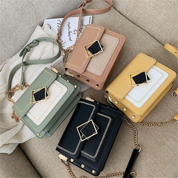 Versatile Chain Shoulder Crossbody Bag, Fresh Style