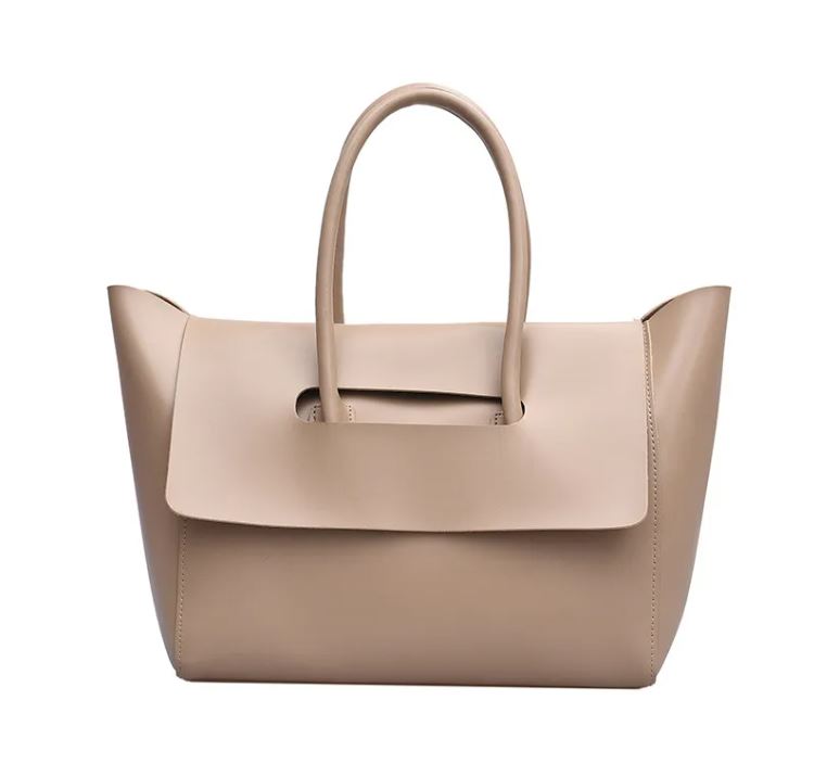 Large Capacity PU Leather Shoulder Bag