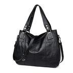 Women's PU Square Tote Shoulder & Crossbody Bag