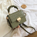 Portable Small Square Messenger Bag