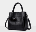 Women's PU Square Tote Shoulder & Crossbody Bag