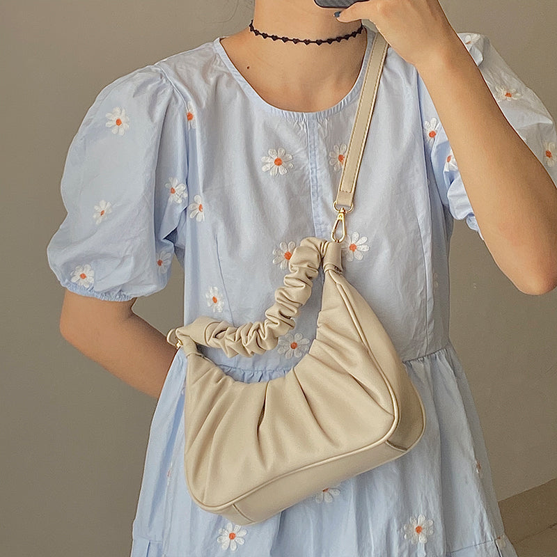 Cloud Pleated Women's Shoulder Crossbody Bag