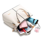 Fashionable Women's Bucket Bag - Shoulder & Tote Style