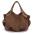 Trendy Canvas Tote Bag - Stylish Women's Shoulder Bag