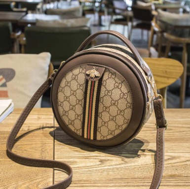 Korean Style Women's Round Crossbody Bag