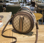 Korean Style Women's Round Crossbody Bag