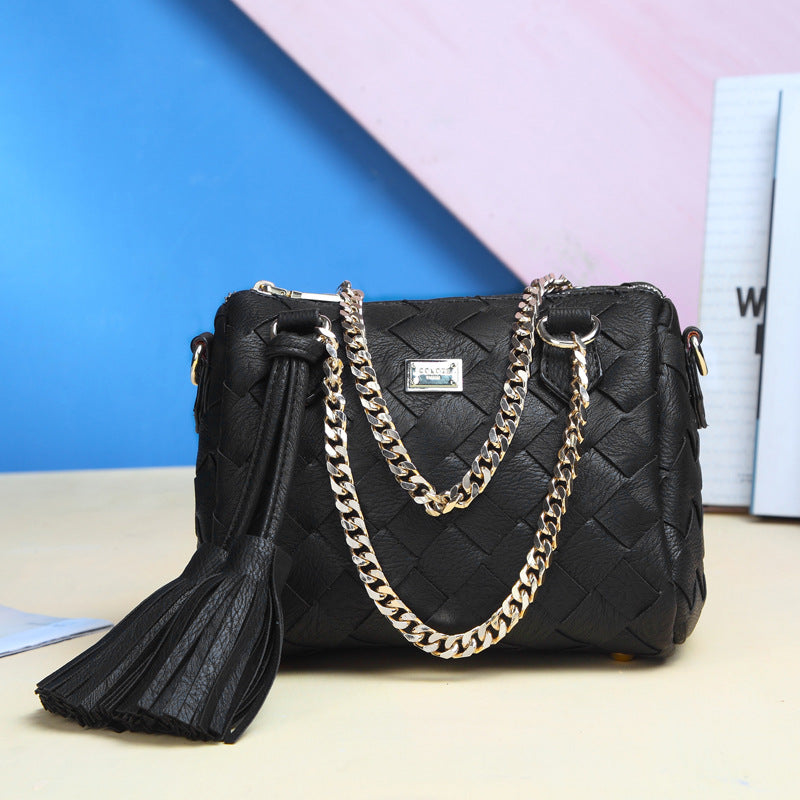 Retro PU Handbag Shoulder & Crossbody Bag