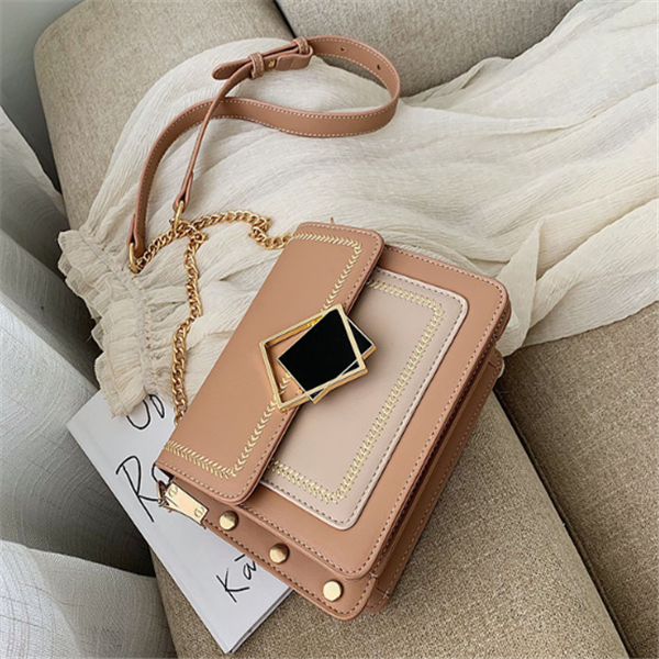Versatile Chain Shoulder Crossbody Bag, Fresh Style