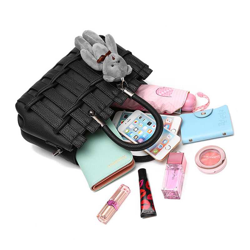 Stylish 2018 Women's Shoulder and Handbag with Charm