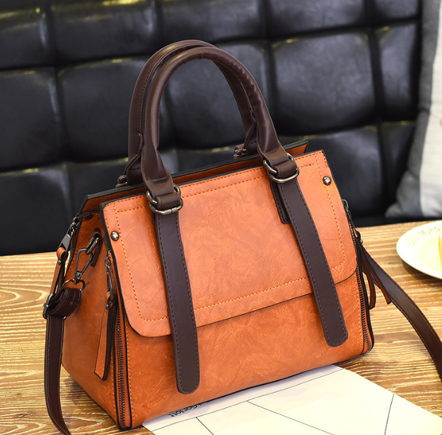 Frosted Convertible Bucket Tote Bag