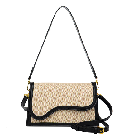 Chic Summer Shoulder Bag - Retro Style Crossbody Bag