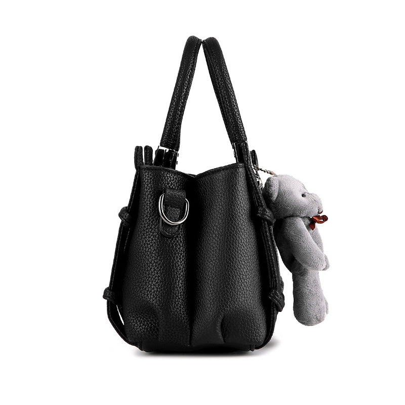Stylish 2018 Women's Shoulder and Handbag with Charm