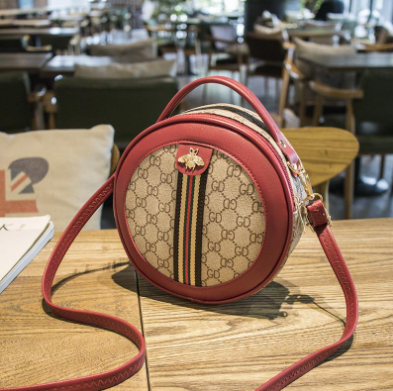 Korean Style Women's Round Crossbody Bag