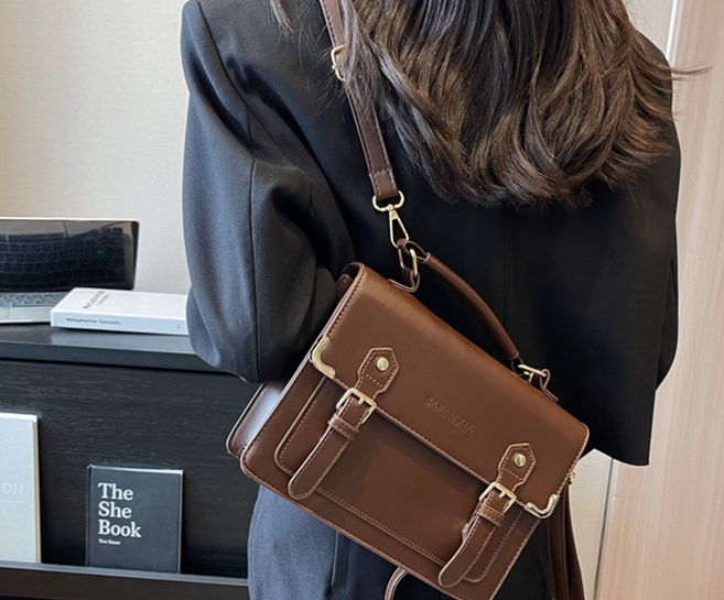 Women's Fashion Simple Crossbody Shoulder Handbag