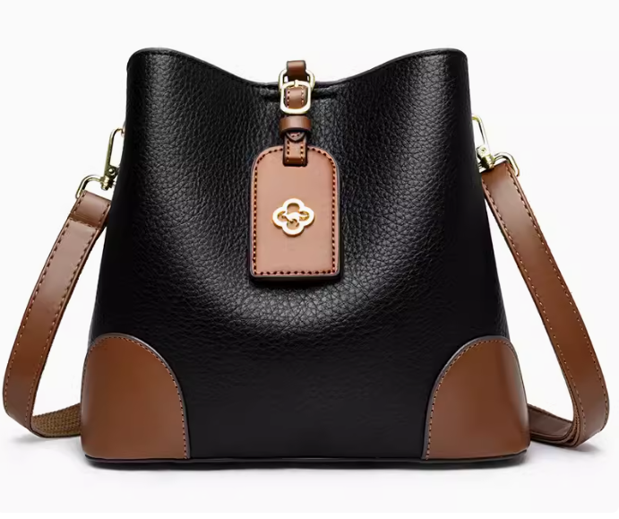 Spliced Bucket Mom Bag - Tongle Versatile Crossbody