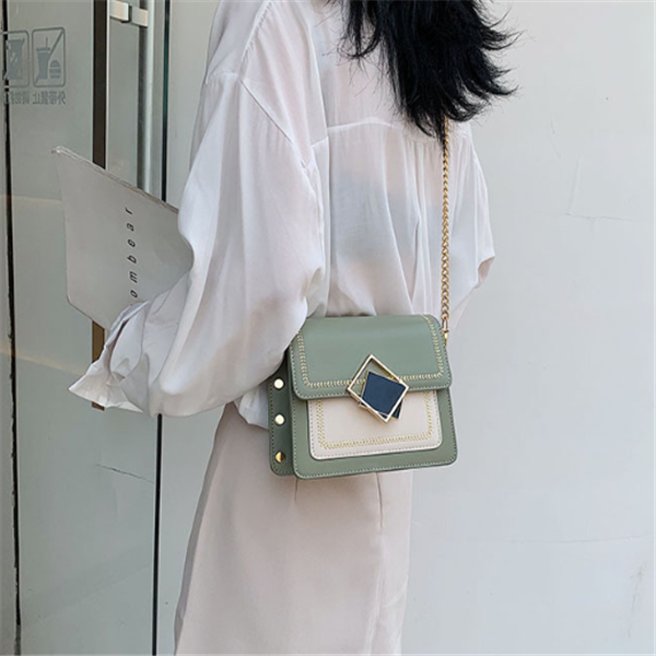 Versatile Chain Shoulder Crossbody Bag, Fresh Style