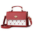Women's Bee Messenger Shoulder Bag - Trendy Design