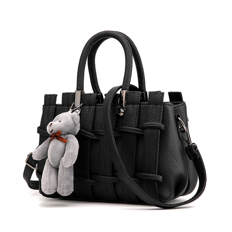 Stylish 2018 Women's Shoulder and Handbag with Charm