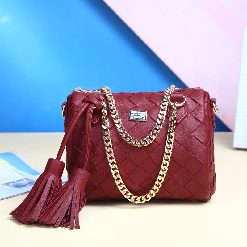 Retro PU Handbag Shoulder & Crossbody Bag