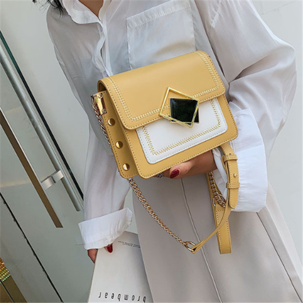 Versatile Chain Shoulder Crossbody Bag, Fresh Style
