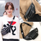 Crossbody Phone Bag — Black