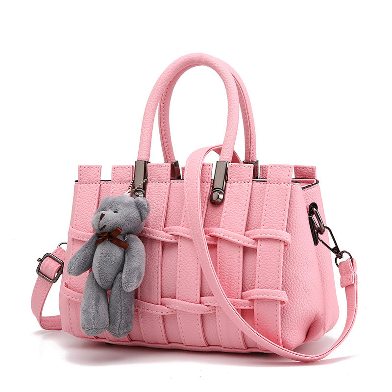 Stylish 2018 Women's Shoulder and Handbag with Charm